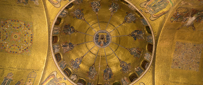 Foto dei mosaici della Basilica di San Marco