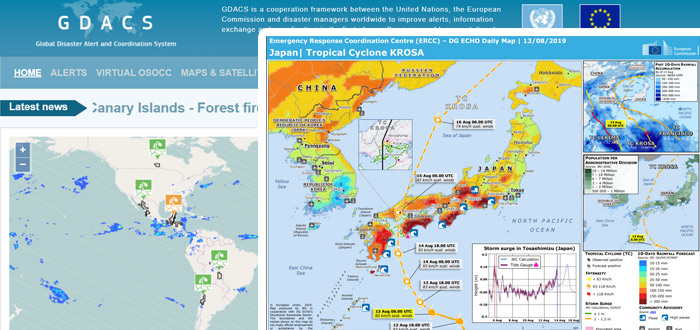 Il Global Disaster Alert and Coordination System