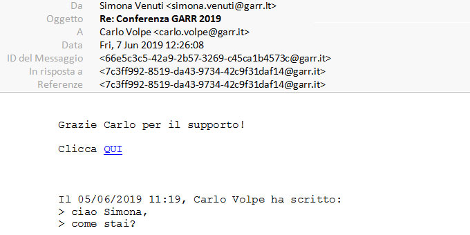 mail di phishing