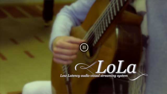 LoLa: Light paths that connect musicians LoLa: Light paths that connect musicians