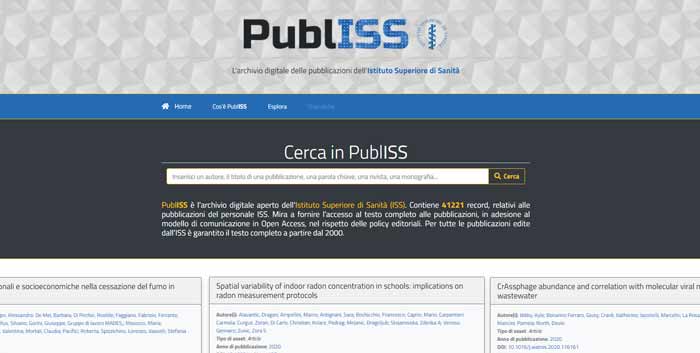 Il portale PublISS